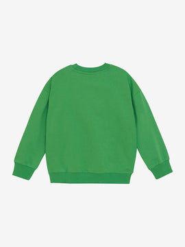 Minymo "Sweatshirt" mit Druck - Pfefferminze