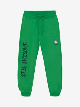 Minymo "Jogginghose" mit Aufdruck - Pfefferminze