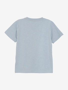 Minymo "T-Shirt" mit Druck - Blue Fog