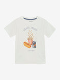 Bild in Galerie-Betrachter laden, Minymo "T-Shirt" mit Druck - Marshmallow White
