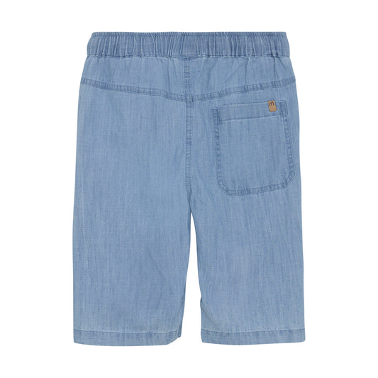 Minymo "Shorts" mit Kordelzug - Faded Denim