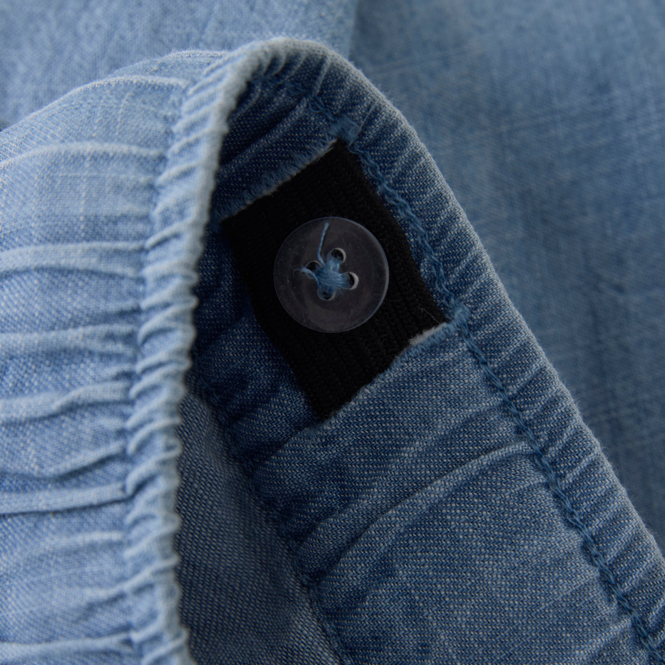 Minymo "Shorts" mit Kordelzug - Faded Denim