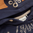 Bild in Galerie-Betrachter laden, Minymo "Sweatshirt" mit Kapuze und lustigem Druck - Parisian Night
