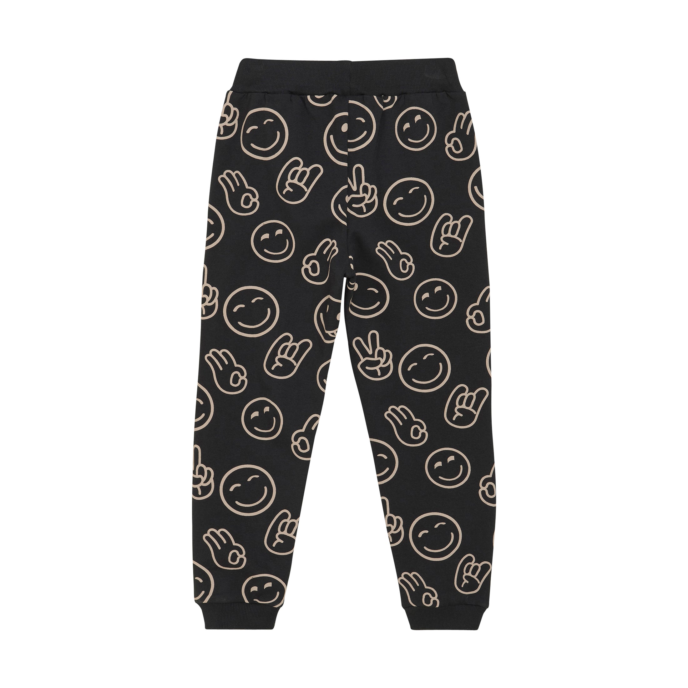 Minymo "Sweathose" mit Smileys - Tap Shoe