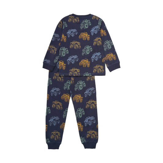 Minymo "Schlafanzug" lang mit Monster Trucks - Parisian Night