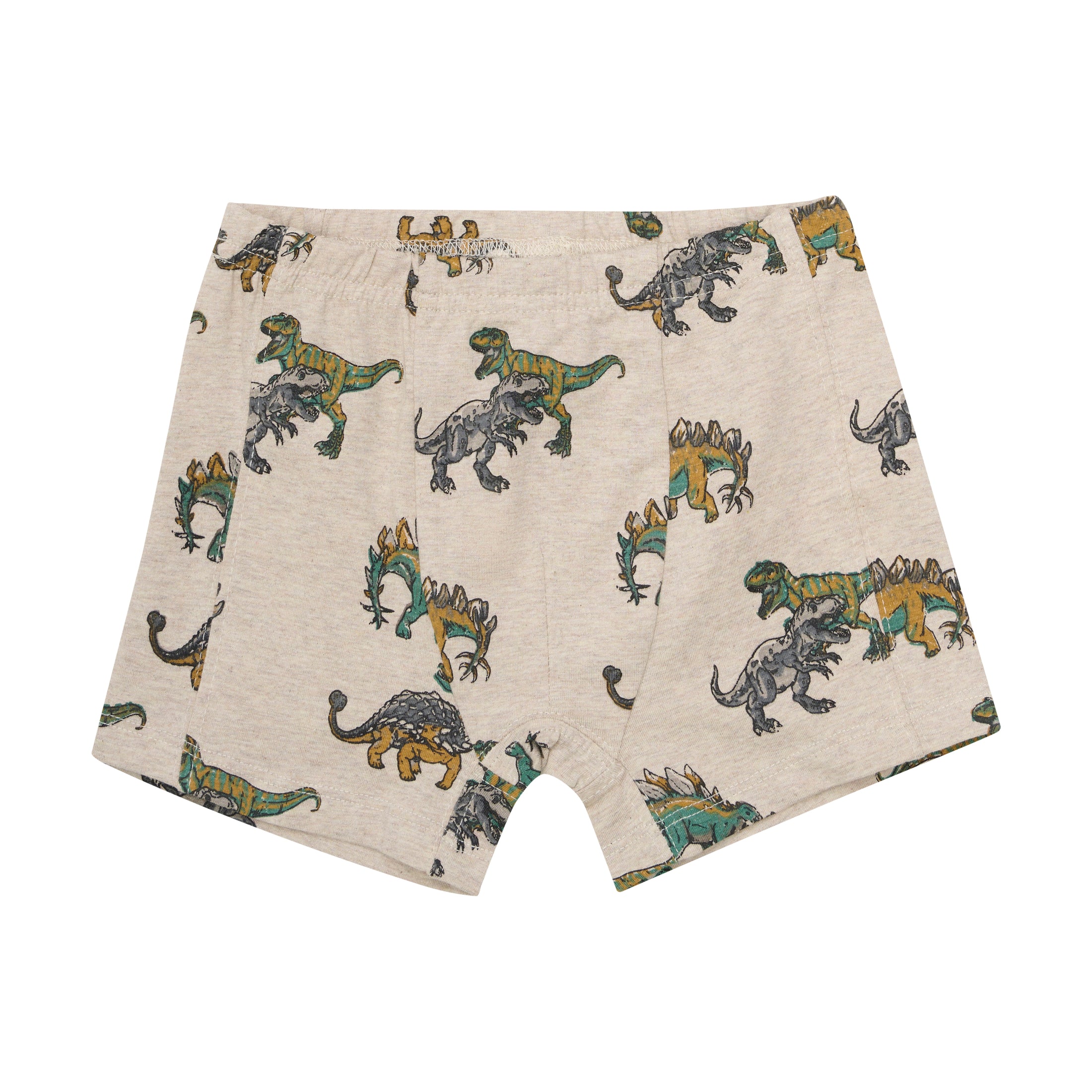 Minymo "Boxer Pants" Dppelpack mit Dinos - Beige Melange