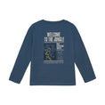 Bild in Galerie-Betrachter laden, Minymo "T-Shirt langarm" mit Druck auf dem Rücken - Vintage Indigo
