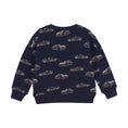 Bild in Galerie-Betrachter laden, Minymo "Sweatshirt" mit Auto Druck - Parisian Night
