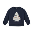 Bild in Galerie-Betrachter laden, Minymo "Sweatshirt" mit Tannenbaum-Muster - Parisian Night
