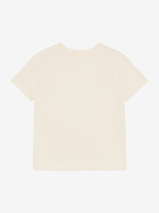 Minymo T-Shirt mit einem Aufdruck - White Swan