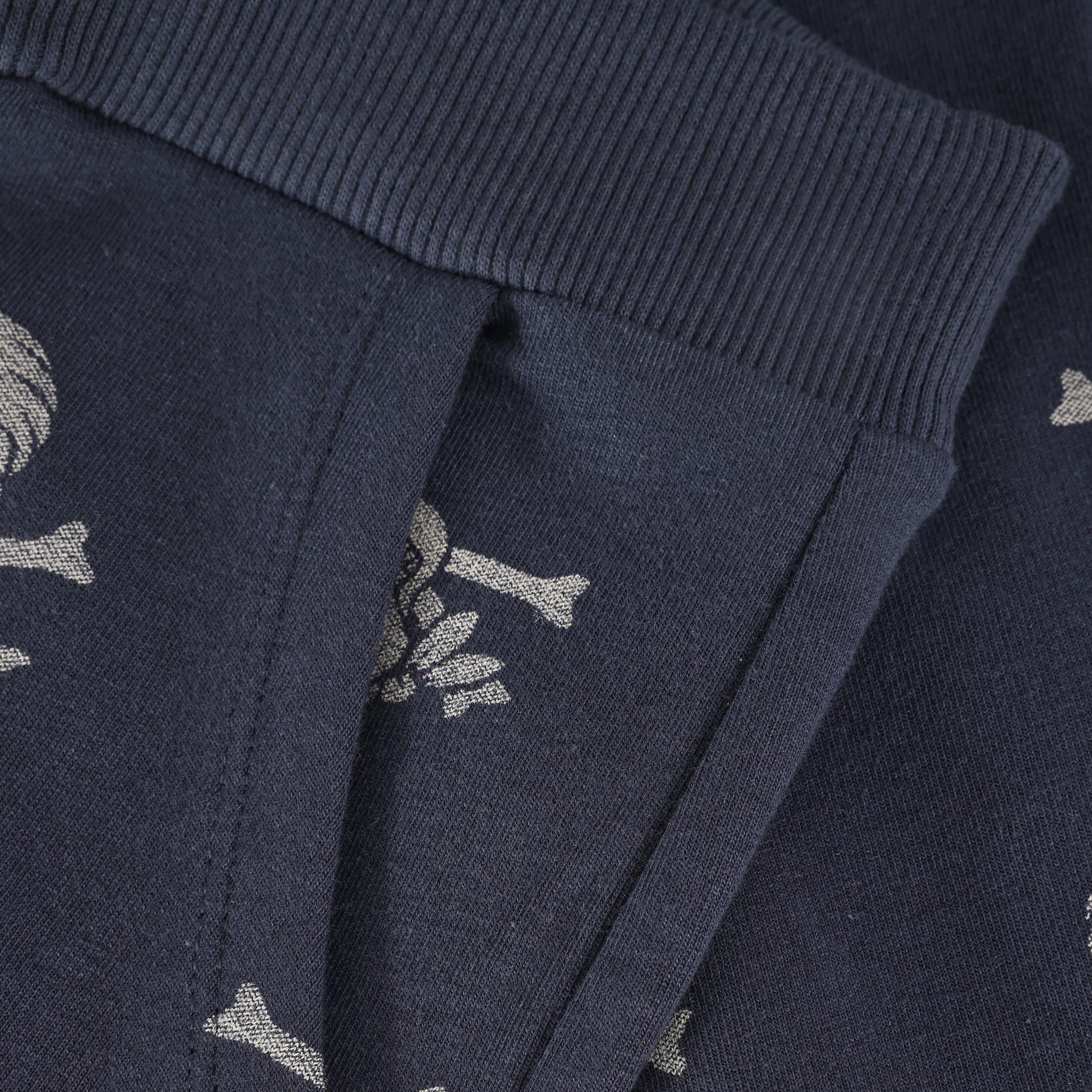 Minymo Jogginghose mit einem Allover Print - Odyssey Gray