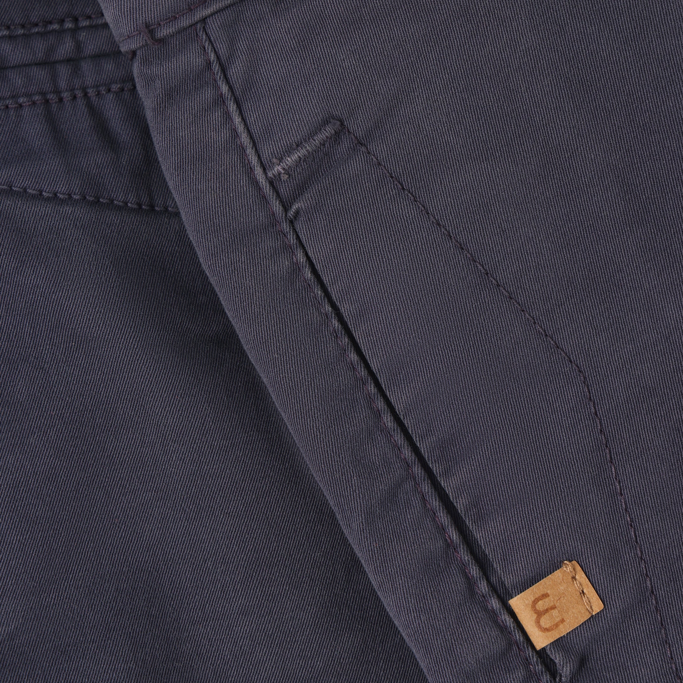 Minymo Twill Shorts mit Taschen - Odyssey Gray