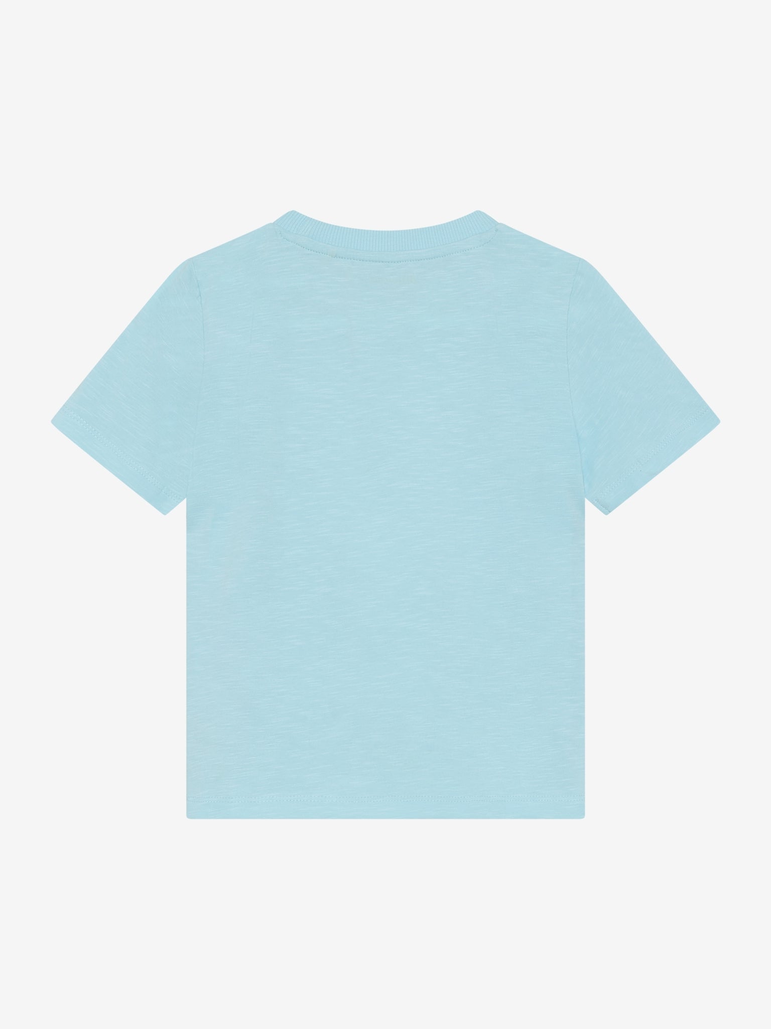 Minymo T-Shirt mit Pailletten Druck - Aqua Esque
