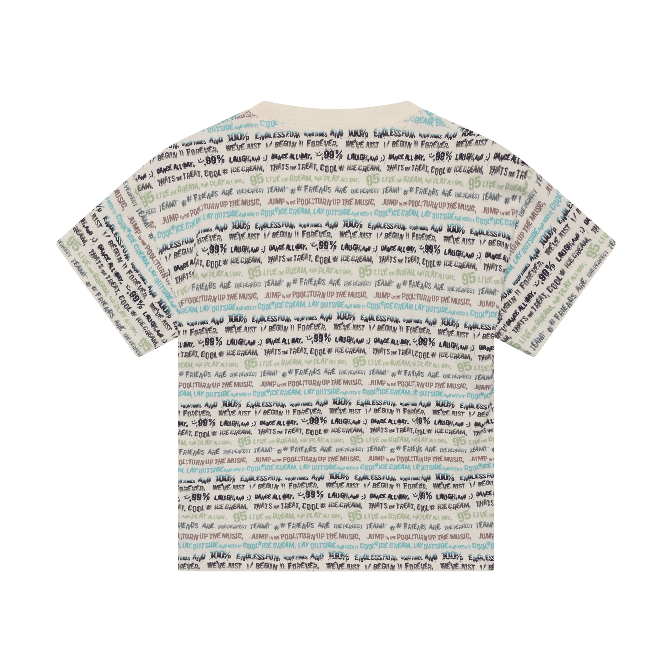 Minymo T-Shirt mit Schriftzügen - Vanilla Ice
