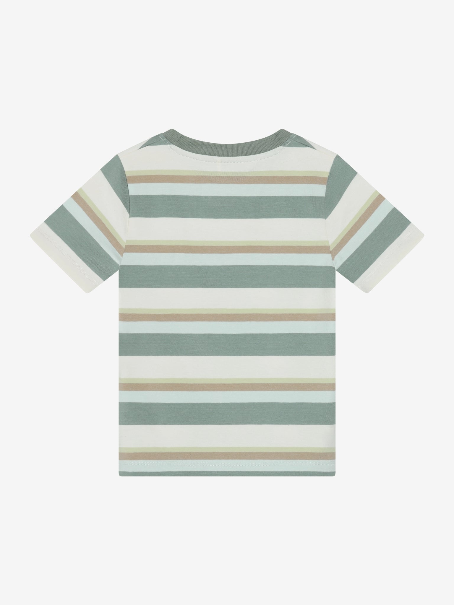 Minymo T-Shirt, gestreift - Lily Pad