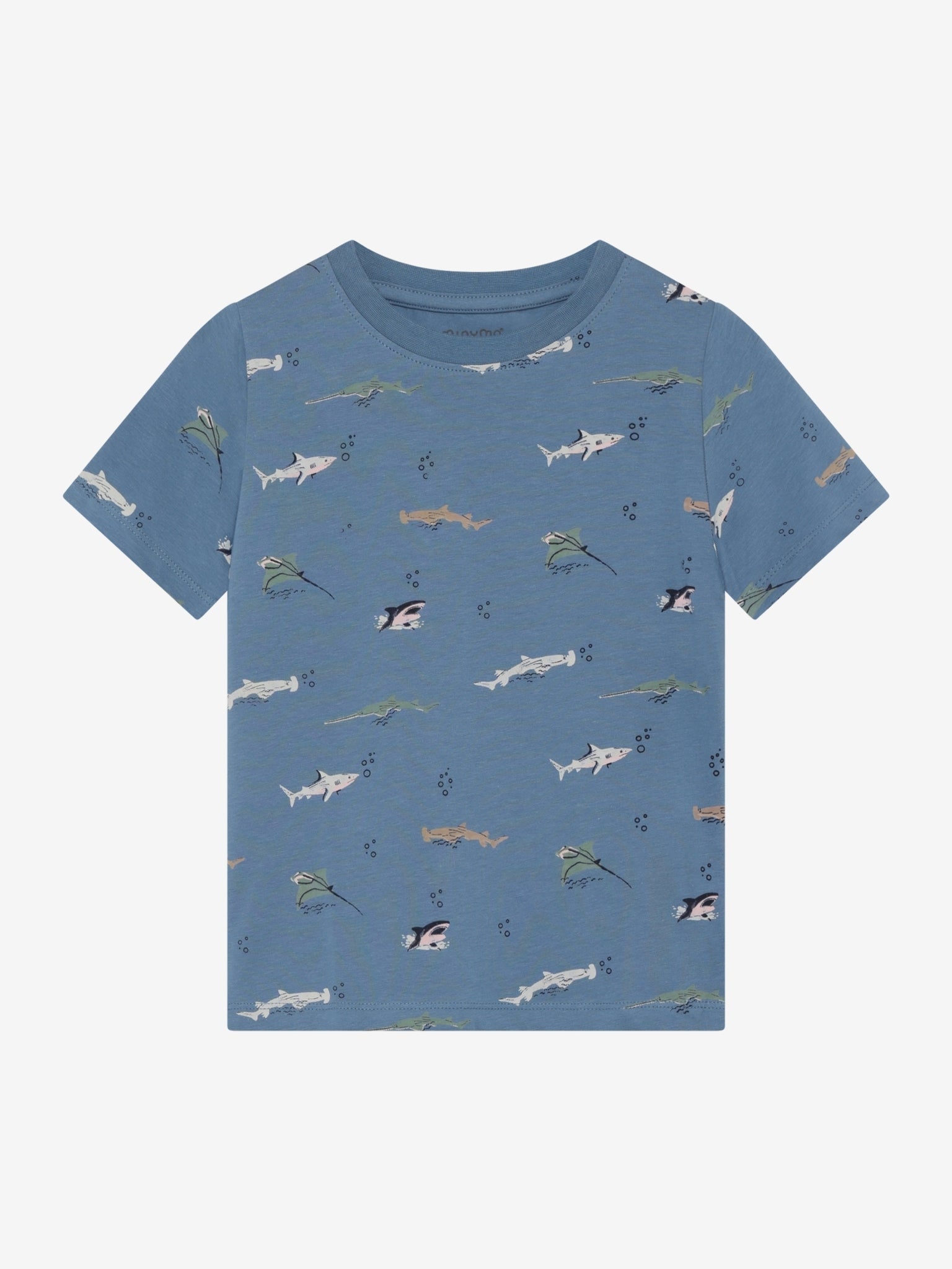 Minymo Jungen Set mit einem Allover Druck - Blue Shadow