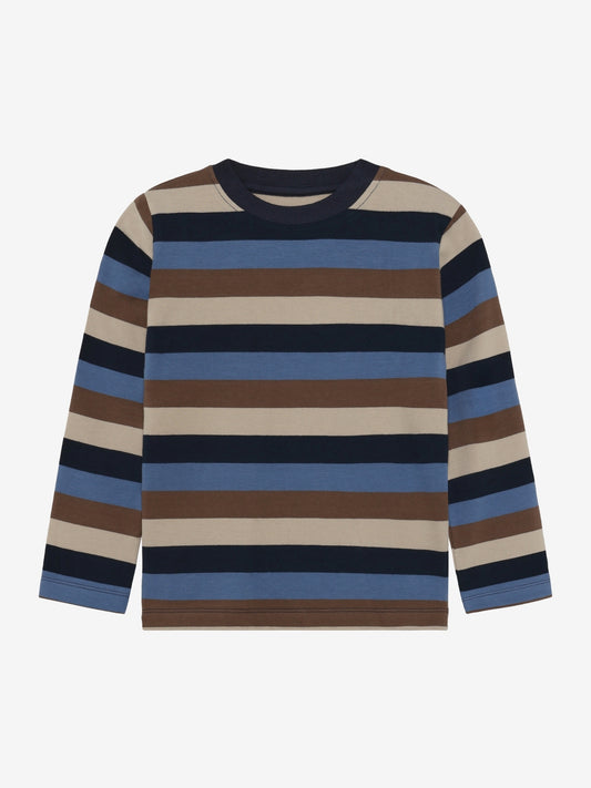 Minymo - T-Shirt LS Y/D - Dark Sapphire