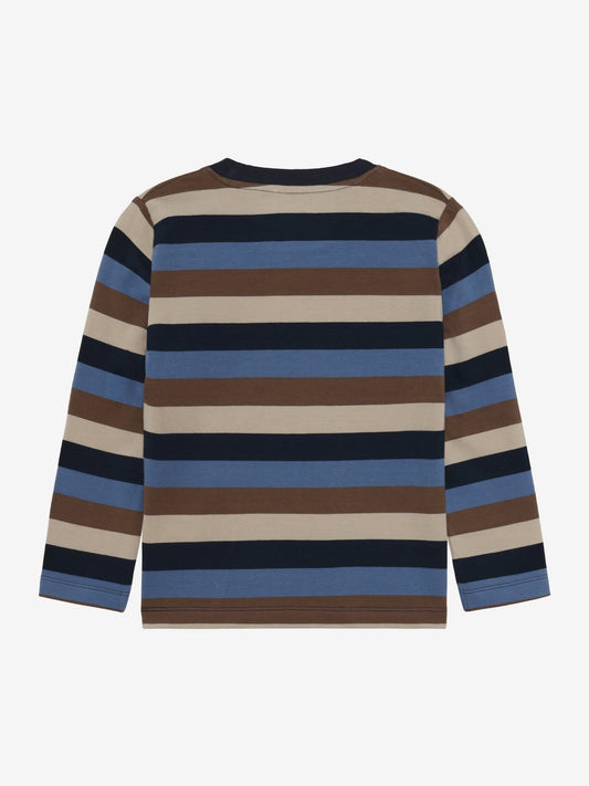 Minymo - T-Shirt LS Y/D - Dark Sapphire