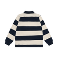 Bild in Galerie-Betrachter laden, Minymo Poloshirt langarm, Blockstreifen - Dark Sapphire
