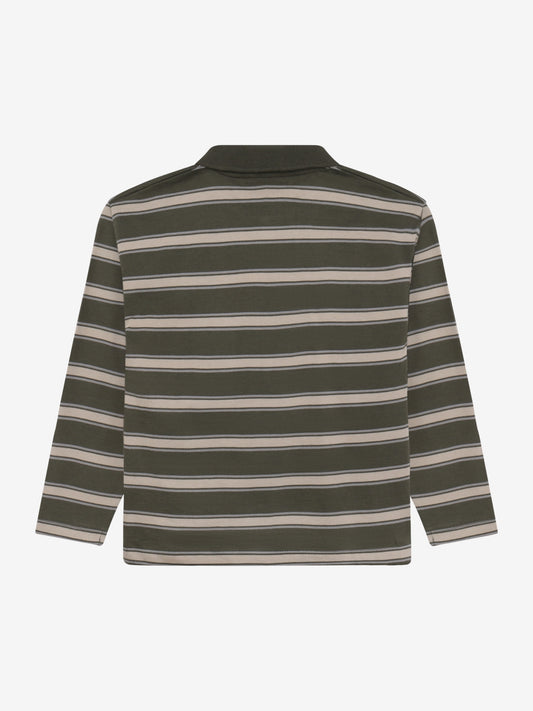 Minymo - Polo-T-Shirt LS Y/D - Beetle