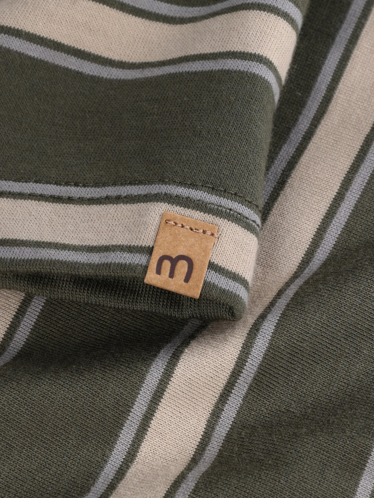 Minymo - Polo-T-Shirt LS Y/D - Beetle