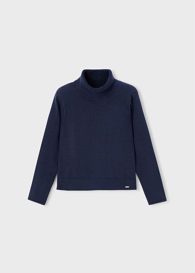Mayoral "Rollkragen Pullover basic" - Marineblau