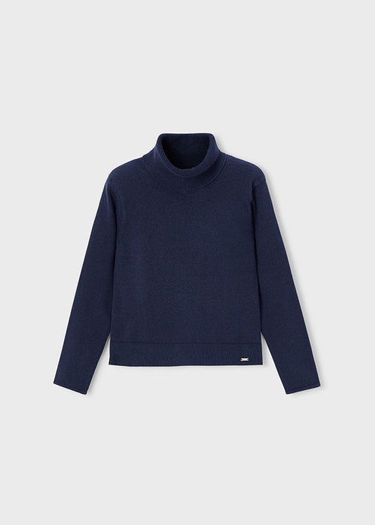 Mayoral "Rollkragen Pullover basic" - Marineblau