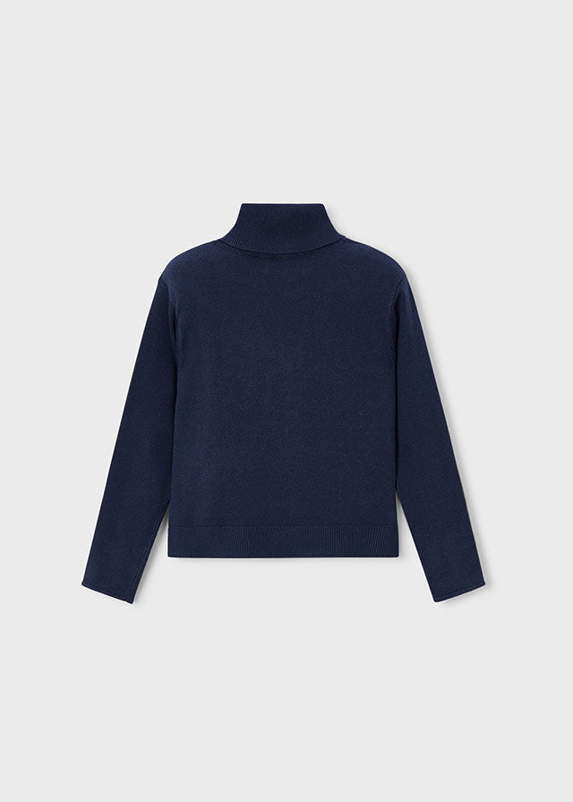 Mayoral "Rollkragen Pullover basic" - Marineblau