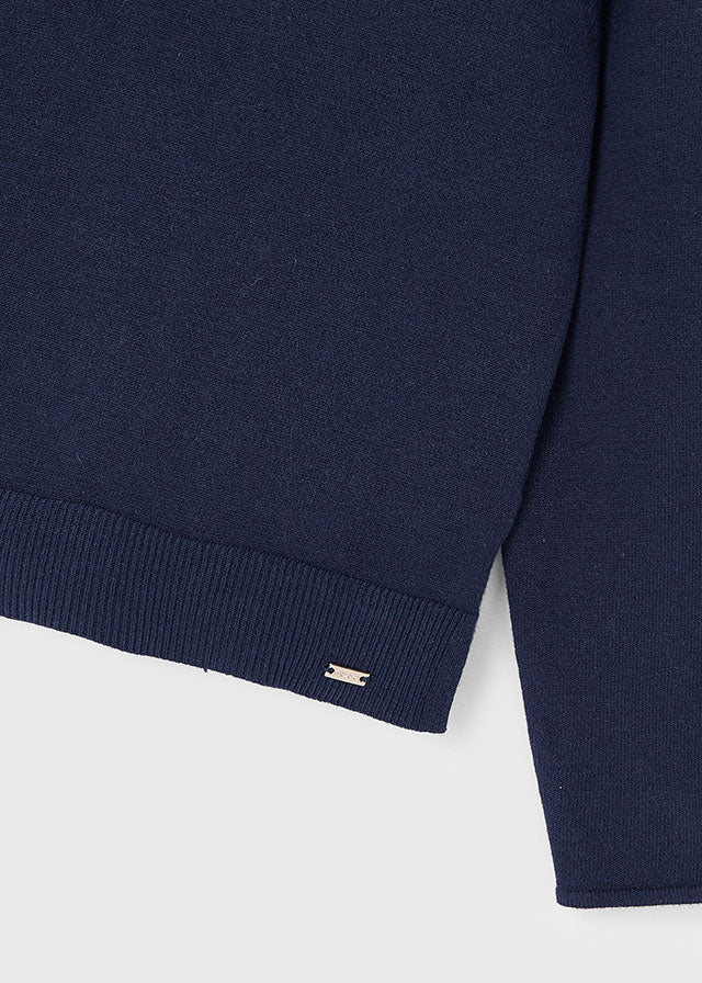 Mayoral "Rollkragen Pullover basic" - Marineblau