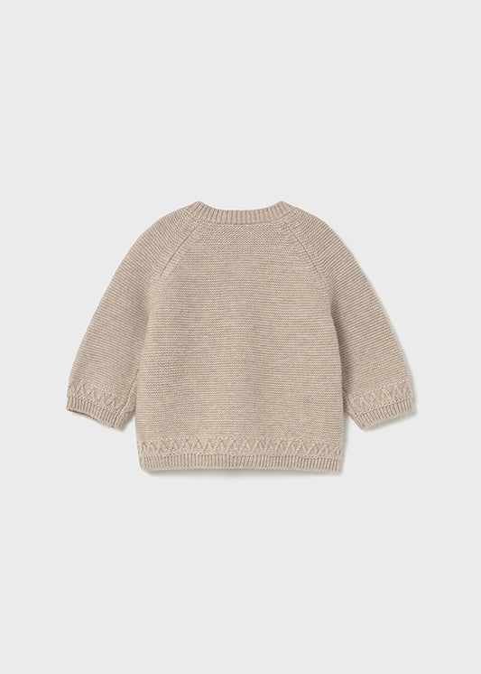 Mayoral "Strickjacke" mit Täschchen - Beige