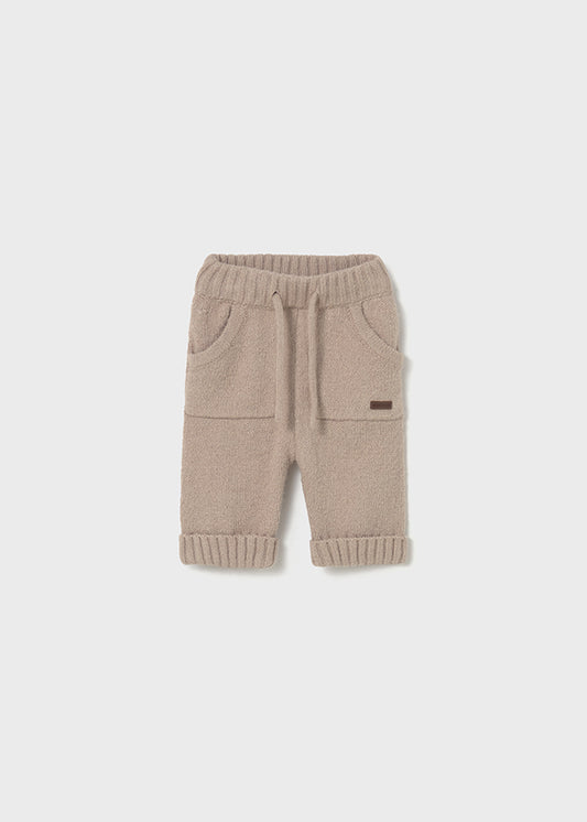Mayoral "Hose aus Strick" mit Taschen - Beige