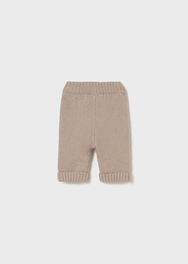 Mayoral "Hose aus Strick" mit Taschen - Beige