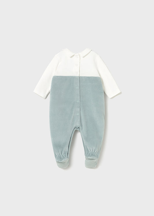 Mayoral "Strampler Set Latz mit Babycord" - Eis