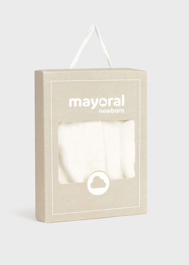 Mayoral "Body langarm mit Kragen" - Creme
