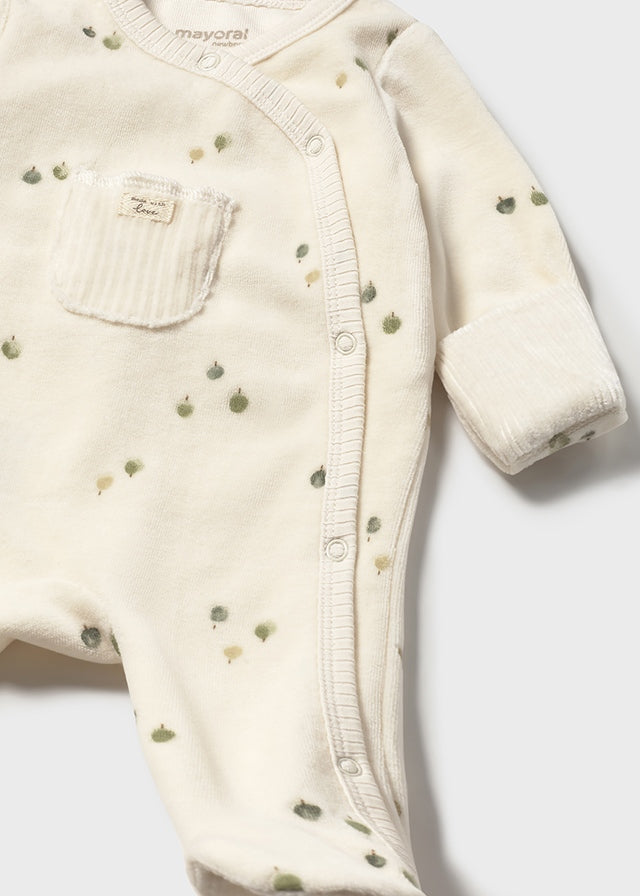 Mayoral "Nikki Strampler" - Beige/Grün