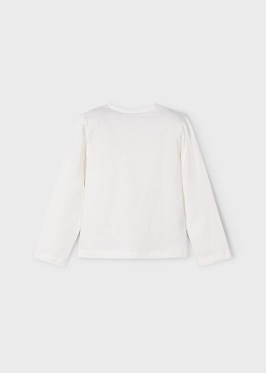Mayoral "T-Shirt langarm" mit Druck - Nata Marin