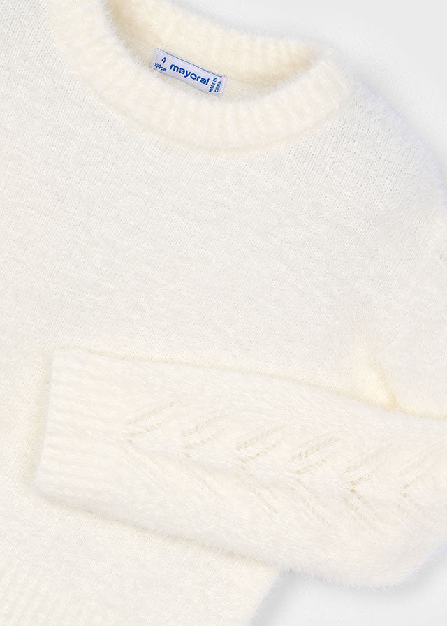 Mayoral "Fell-Pullover" - Creme