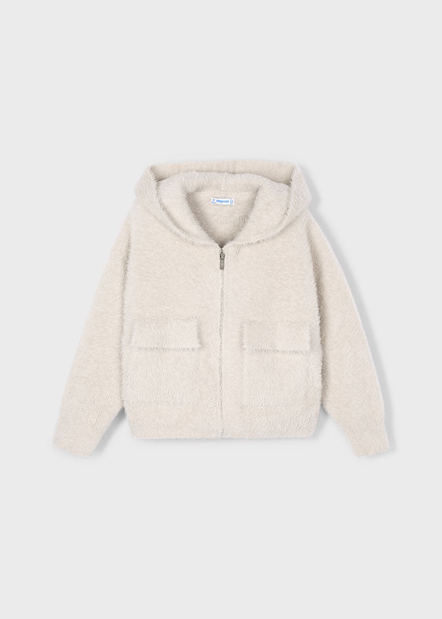 Mayoral "Jacke aus Fell" - Mandel