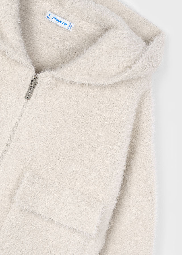 Mayoral "Jacke aus Fell" - Mandel