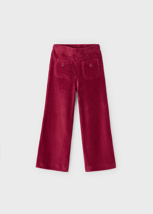 Mayoral "Hose aus weichem Cord" - Kirsche
