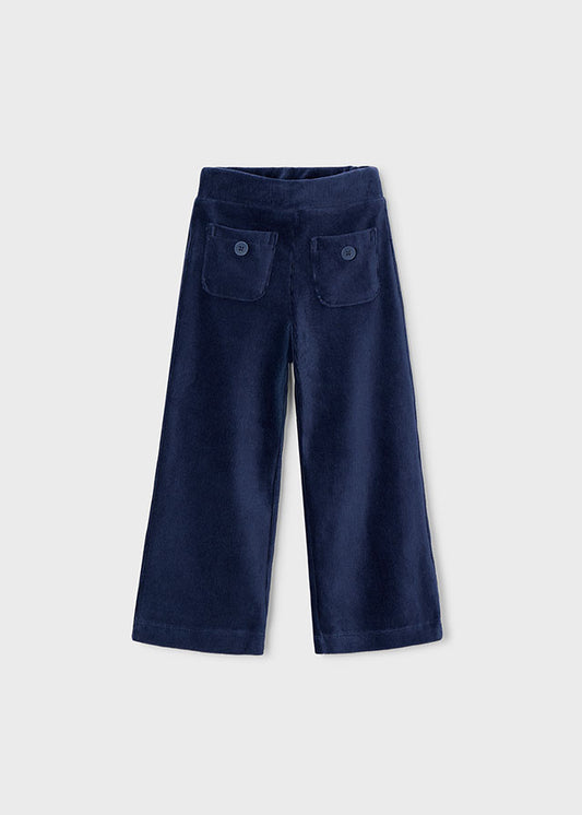 Mayoral "Hose aus weichem Cord" - Navyblau