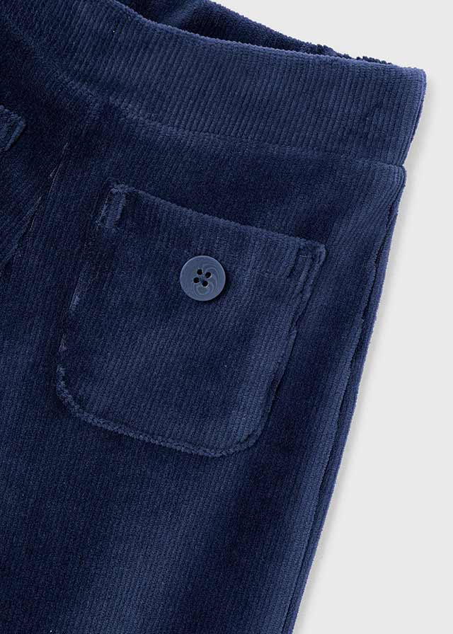 Mayoral "Hose aus weichem Cord" - Navyblau