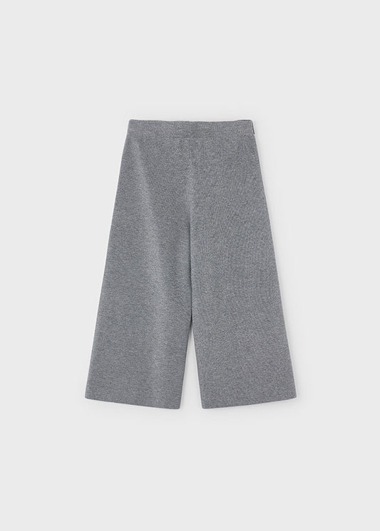 Mayoral "Culotte Hose" aus Strick - stahl-Grau