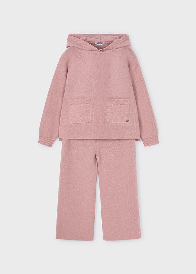 Mayoral " Mädchen Set" mit Taschen und Kapuze - Altrose