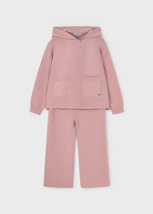 Mayoral " Mädchen Set" mit Taschen und Kapuze - Altrose