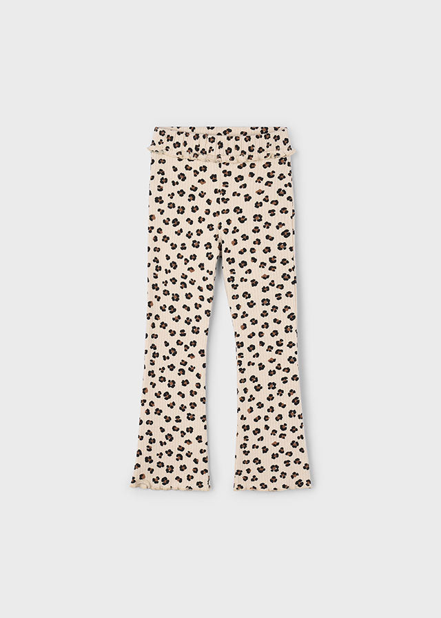 Mayoral "Leggings" gemustert - Sand