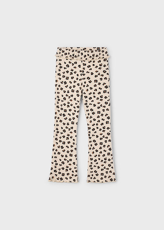 Mayoral "Leggings" gemustert - Sand
