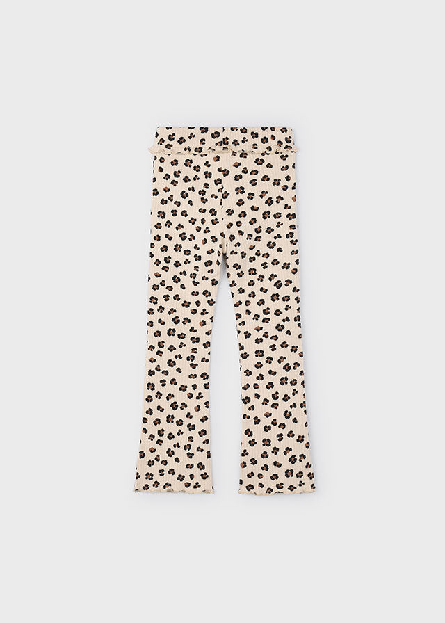Mayoral "Leggings" gemustert - Sand