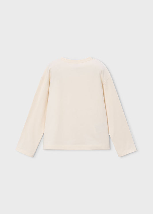Mayoral Langarmshirt mit Druck - Soja