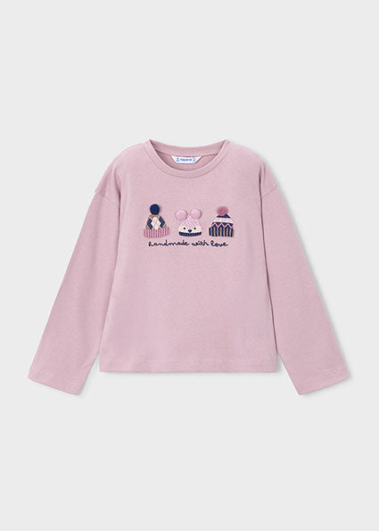 Mayoral Langarmshirt mit Stickerei